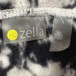 Zella  Cozy Up Polar Fleece Hoodie in Beige‎ Pumice Rosso Print Size XL NWT Photo 4