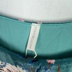 Pinkblush NWT Floral Velvet Short Sleeve Maternity Dress Turquoise Size XL NEW D Photo 3