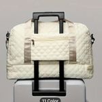 Women's Unbranded Duffle Bag Medium Green Travel Photo 5