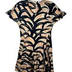 Kenzo Skater Dress Womens Size Medium Cotton Sweatshirt Vtg Y2K Navy Orange Black Photo 0