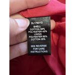 Ark & CO Red Dress White Embroidered Size‎ Small Mini Zipper Formal Party Women Photo 9