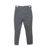 Gap  Gingham Navy White Crop Pants Size 2 Office Casual Preppy Photo 1