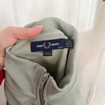 Fred Perry Green & White Track Jacket Size 10 Photo 4