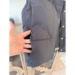 NWT NIA The Brand Nylon Puffer Vest in Black Size Large Photo 3