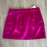 ZARA Satin Cargo Skirt Photo 1