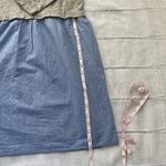 J. Crew Factory sweatshirt chambray skirt dress. Gray Size XXS Photo 7