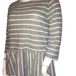 Sonoma  striped peplum top Photo 1