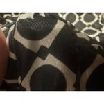 Laundry by Shelli Segal  Black White Geometric Print Long‎ Sleeve Shirt S Photo 6