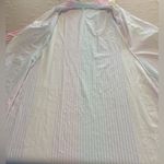 Women’s Rainbow Striped Long Maxi Shirt Dress Size Small Button Up Collar Multiple Photo 14