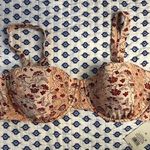 Gap NWT rhode Womens Floral swim top Padded Cups Adjustable Straps Size 20 Photo 0