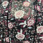 City Studio long sleeve black floral ruffle dress size medium Photo 4