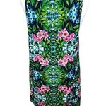 Show Me Your Mumu  Garret Tank Dress Green Floral Sleeveless High-Neck Size XS Photo 0