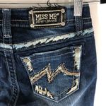 Miss Me  Womens Jeans Signature Rise Boot Embellished Low Rise 26 HEMMED Photo 2