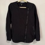 Athleta  Moto Double Zipper Jacket Black Size 1x Photo 1