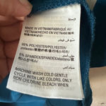 Alfani Teal Blouse Women's Size M Photo 5