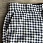 Old Navy  Navy and White Gingham Women's Shorts Photo 7