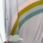 Wildfox  🌈 Muse Rainbow Graphic Jumper Sweatshirt MEDIUM Photo 2