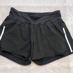 Champion  Womens Small Elastic Waistband‎ Athletic Running Shorts Black Fitness Photo 0