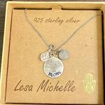 Lesa Michelle Sterling Silver Mom Necklace Photo 0
