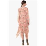 Keepsake the Label Women's Unravel Long Sleeve Tie Neck Pleated Midi Dress‎ Photo 2