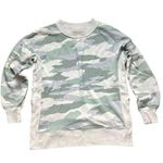 Aerie  Oversized Good Vibes Camo Sweatshirt I Size XS Photo 0