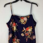 Francesca's  Collection Mi Ami Floral Dress Large Navy Blue NWT Photo 1