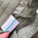 Columbia Womens Regular Size L Cargo Pants Green Drawstring Waist Roll Up Size L Photo 4