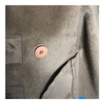 Zendra Petite Brown Suede Coat XL Lightweight Double Photo 9