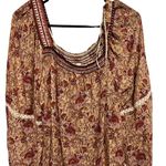 June and Hudson  multicolored print blouse size 1 Photo 0