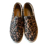 Steve Madden Leopard GILLS-A Fabric Slip-On Sneakers Shoes 8.5 Photo 2