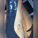 Impo Vintage 90’s Pointed Toe Black Sequin Heels Size 9.5 Photo 3