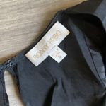 Ronny kobo Lilian Jacquard Zebra Mini Dress Black Photo 6