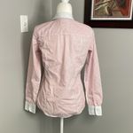 Brooks Brothers  346 Fitted Red Pin Stripe 4 Cotton Photo 5