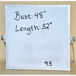 Foxcroft No-Iron Long Sleeve Khaki Striped Button Down Collared Shirt Size 14W Photo 10