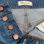 Madewell ‎ High-Rise Denim Boy Shorts Button-Through Edition Size 26 Clanton Wash Photo 6