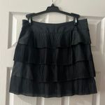 Gap Black Ruffle Skirt, Size Zero Photo 1
