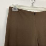 Joseph Ribkoff Brown Zip Front Knit Stretch Trouser Pants Size 6 Photo 1