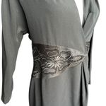 Vintage Daymor Couture Wrap Dress | Beaded Waist Detail | Size 8 Black Photo 1