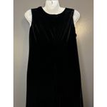 R & M Richards  Dress Womens Black Velvet Sleeveless Maxi Formal Evening Style 9067 Photo 6
