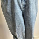 Distressed overalls xxxL Blue Size 3X Photo 2