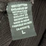 Strapless Ruffle Dress Black Size L Photo 5