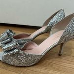 Kate Spade  Sela silver glitter heels Photo 0