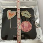 Macy's TwelveNYC ENAMEL enamel fashion pins heart for backpacks & jacket NWT Photo 5
