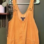 Blue Spice camel Corduroy Overall Dress Photo 2