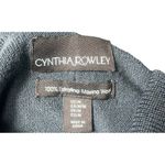 Cynthia Rowley Cynthia‎ Rowley Sweater Size Medium 100% Merino Wool Cowl Neck Turtleneck #F3-5 Photo 1