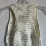 Madewell  Crochet-Knit Crewneck Sweater Tank‎ Size: S, NWT Photo 8