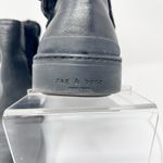 Rag and Bone RAG & BONES Boots Women Size 36 / US 5 Shearling Flat Farling Black Zipper Ankle Photo 2