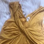 Deletta Anthropologie  mustard tank top small Photo 4