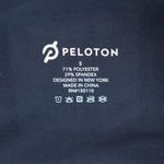 Peloton NEW Women's High Rise Athletic Work Out Crop Leggings Pants Blue Small Photo 1