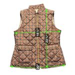 st. john's bay St. John’s Bay Women’s Small Quilted Vest Brown Lightweight Fall Photo 4